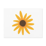 Single Sunflower Painting Postcards