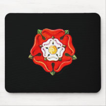 Single Tudor Rose Mousepad