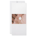 Single white pill in palm rack cards