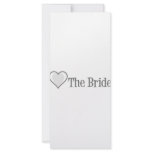 SingleHeart-Bride-Grey rack cards