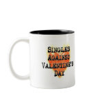 Singles Against Valentine's Day mugs