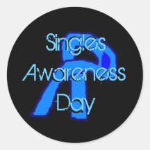 Singles Awareness Day Sticker
