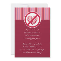Singles Party Valentine's Day Invitation