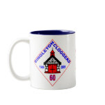 Singleton Cloggers 60th Badge mugs