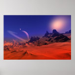 Singular ambience - space art posters