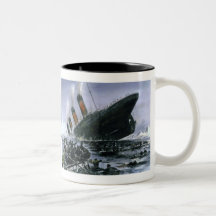 Sinking RMS Titanic Coffee Mug
