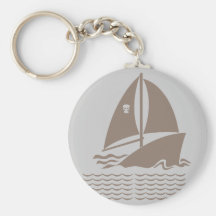 Sinking Ship Pirate Key Chains