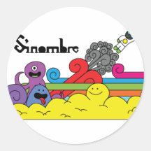 Sinombre characters stickers