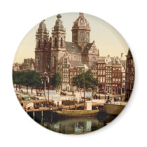 Sint Nicolaaskerk Amsterdam Refrigerator Magnet