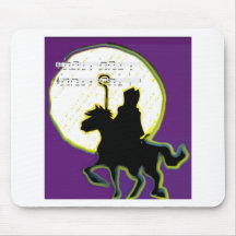 sinterklaas op paard mousepad