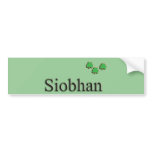 Siobhan Bumper Sticker