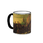 Sioux War Council by George Catlin Mugs