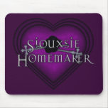 Siouxsie Homemaker Knitting (Violet) mousepads
