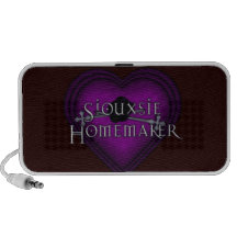 Siouxsie Homemaker Purple Knitting Travel Speakers