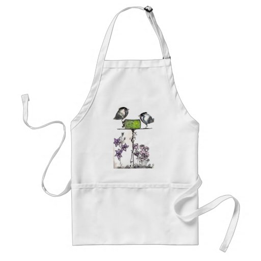 Sipping the Gardener's Tea - Apron