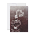 Sir Arthur Conan Doyle with Ghost by Ada Deane invitations