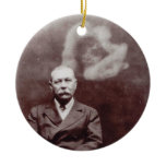 Sir Arthur Conan Doyle with Ghost by Ada Deane ornaments