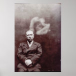 Sir Arthur Conan Doyle with Ghost by Ada Deane posters