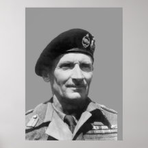 Sir Bernard Law Montgomery Posters