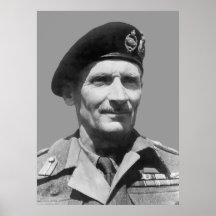 Sir Bernard Law Montgomery Posters