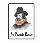 Sir Francis Bacon Joke Post Card