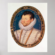Sir Francis Drake, 1581 Print