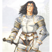 Sir Lancelot stand up Acrylic Cut Out