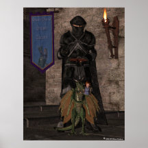 Sir Quest Puppet Poster