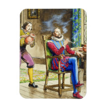 Sir Walter Raleigh (1554-1618) from 'Peeps into th Flexible Magnets