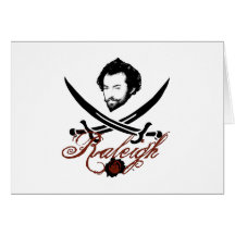Sir Walter Raleigh Pirate Insignia Cards