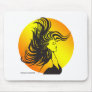 SIRIUS GIRL in circle Mouse Mats