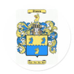 sisson round stickers