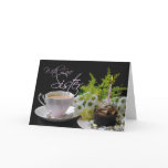 Sister A Birthday Tea Yum tea cake flowers cards