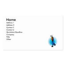 Sister Alien Skating Business Card