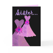 SISTER_ Be My Bridesmaid - Customisable
