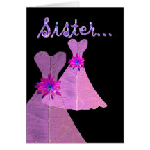SISTER_ Be My Chief Bridesmaid - Customisable Cards