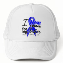 Sister - Colon Cancer Ribbon Hat