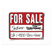 Sister for Sale Post Cards