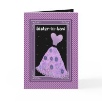 Sister-in-Law Bridesmaid - PURPLE Gown