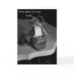 Sister-in-Law Will you be my Matron of Honour? cards