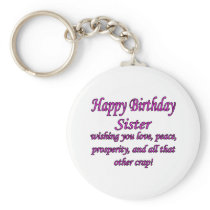 Sister Love, Peace, & Crap