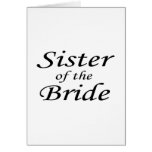 sister Of The Bride Greeting Cards