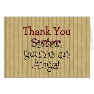 Thank You Sister Gifts  TShirts, Art, Posters & Other Gift Ideas  Zazzle