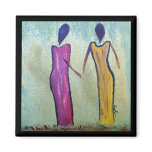 Sisters - African Women Art Magnet