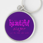 Sisters Birthdays Parties : Beautiful Sister Keychains
