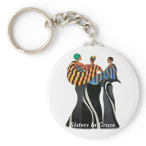 "Sisters In Grace" Keychain