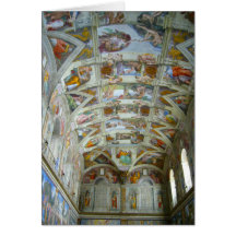 sistine chapel card