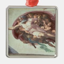 Sistine Chapel Ceiling Christmas Tree Ornament