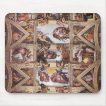 Sistine Chapel Ceiling Mousemat