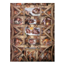 Sistine Chapel Ceiling Post Cards